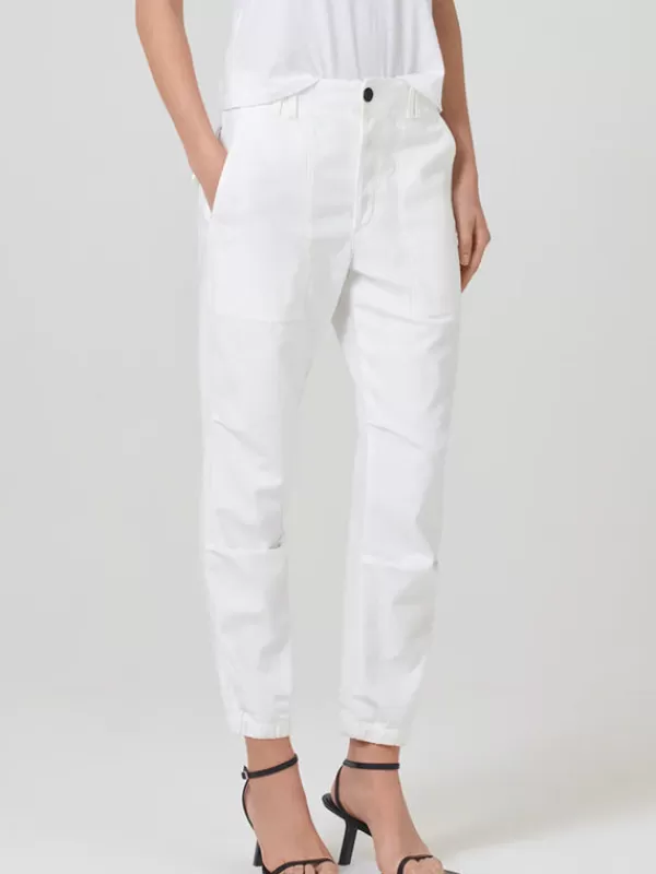 Citizens of Humanity Agni Utility Trouser in Soft White