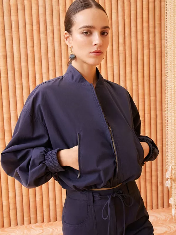 Ulla Johnson Alessa Jacket in Midnight