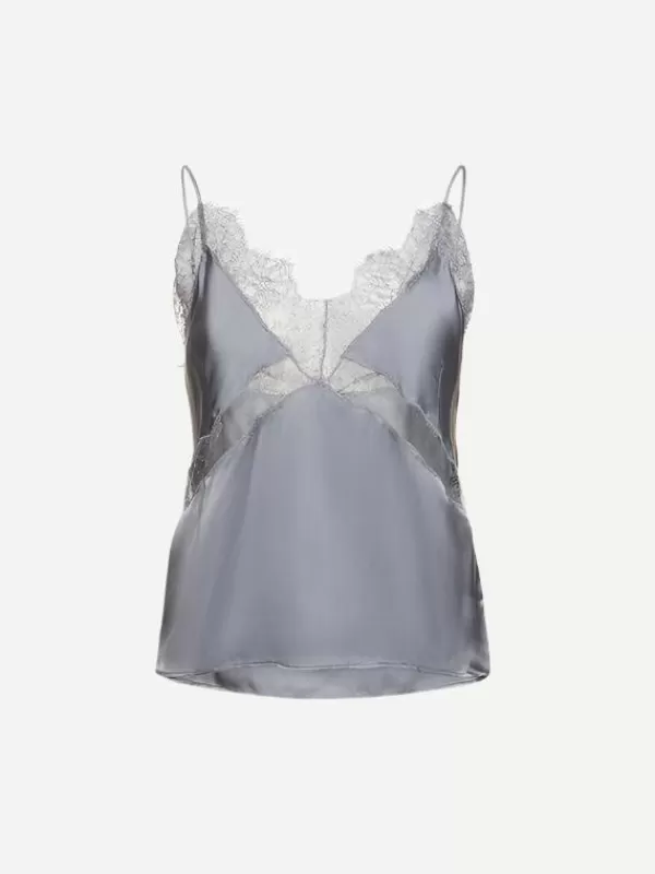 Anine Bing Amelie Camisole in Grey