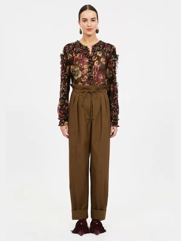 Ulla Johnson Andi Blouse in Cosmic