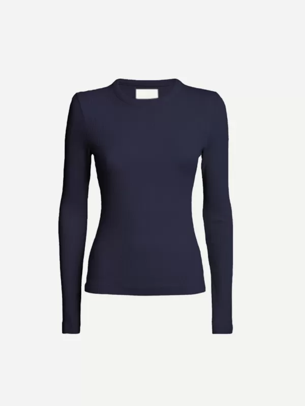 Citizens of Humanity Bina Crewneck in Navy