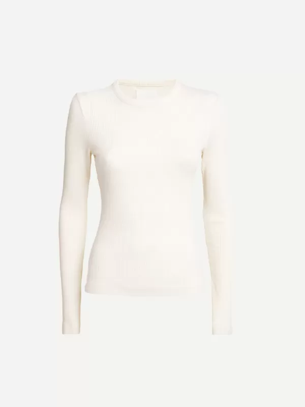 Citizens of Humanity Bina Crewneck in Pashmina Off White