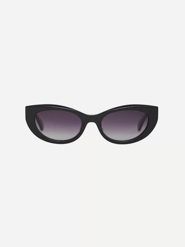 Anine Bing Cannes Sunglasses in Black