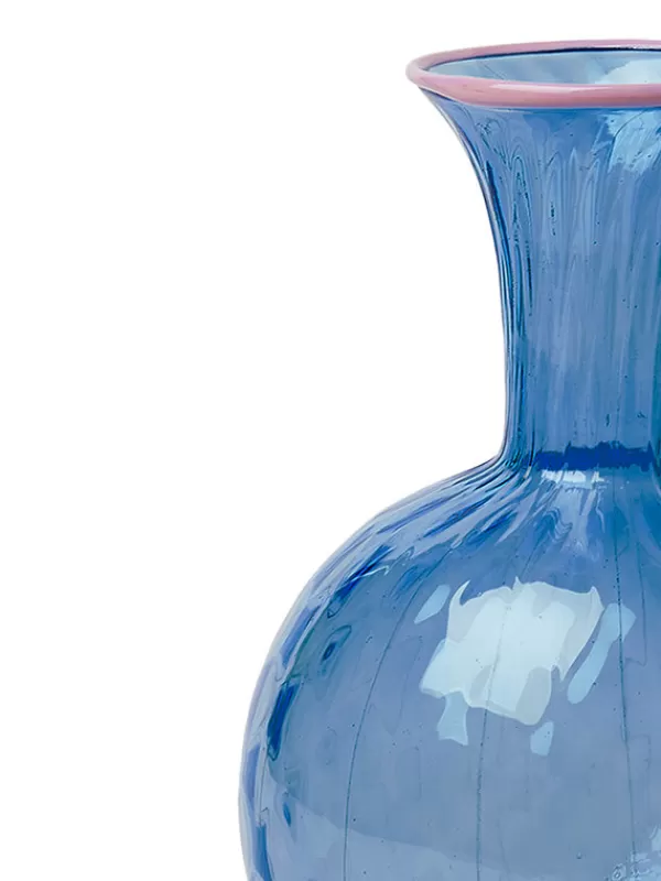 La DoubleJ Carafe in Blu Fume