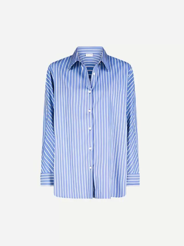 Dries Van Noten Casio 8067 Shirt in Light Blue