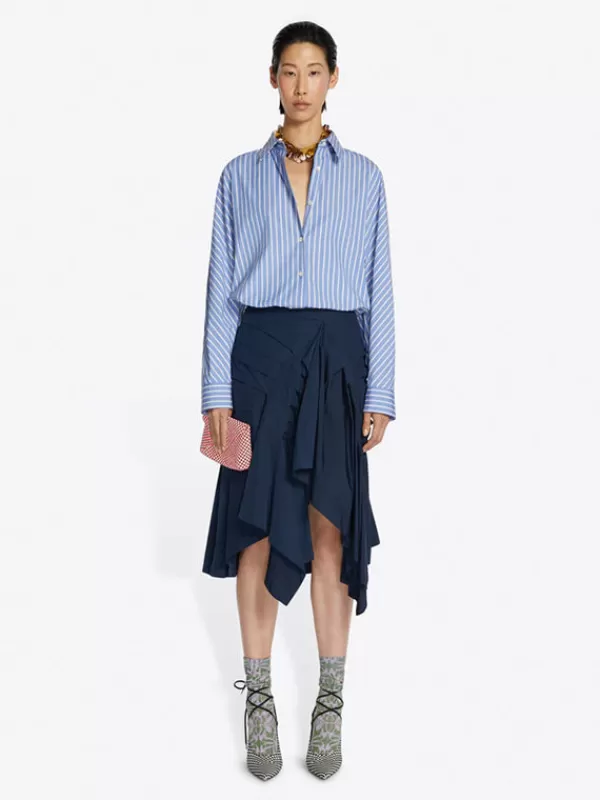 Dries Van Noten Casio 8067 Shirt in Light Blue