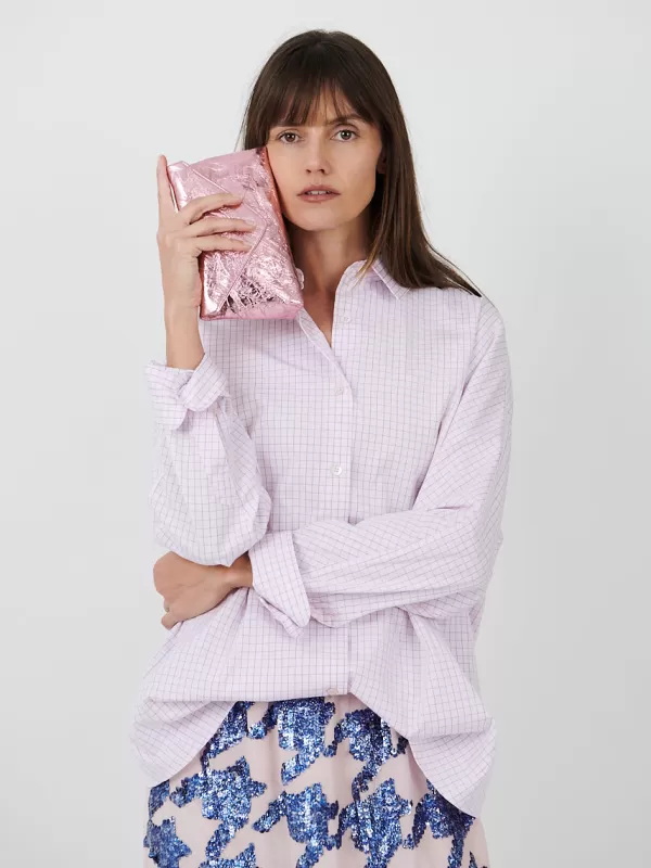 Dries Van Noten Casio Shirt in Pink