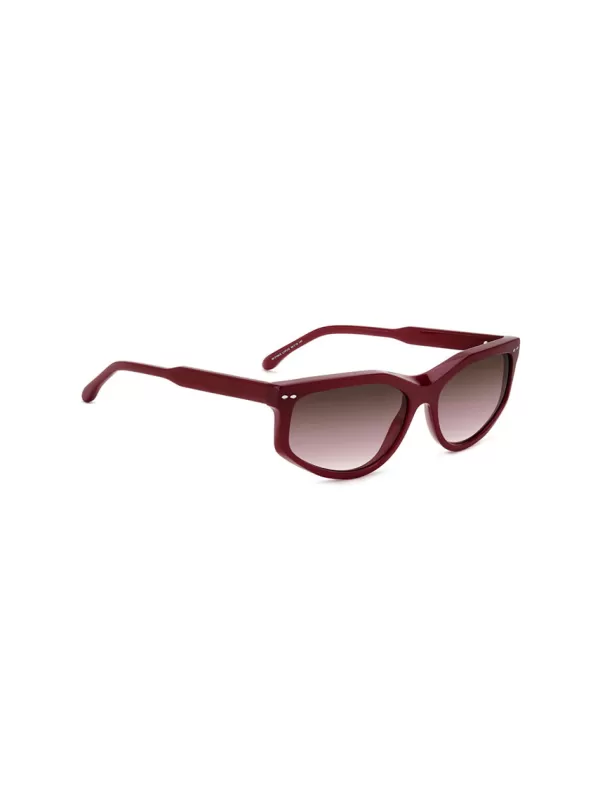 Isabel Marant Cat Eye Sunglasses in Burgundy