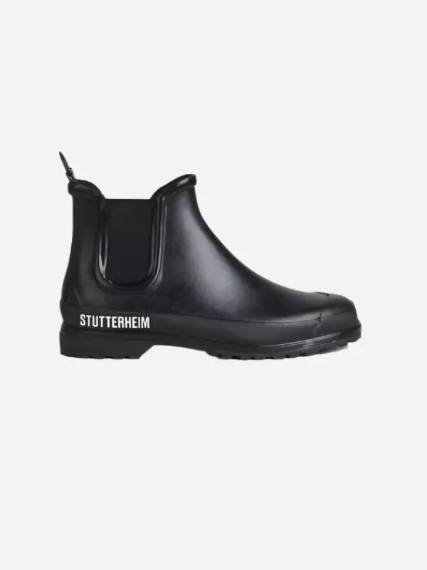 STUTTERHEIM Chelsea Rainwalker In Black and Black