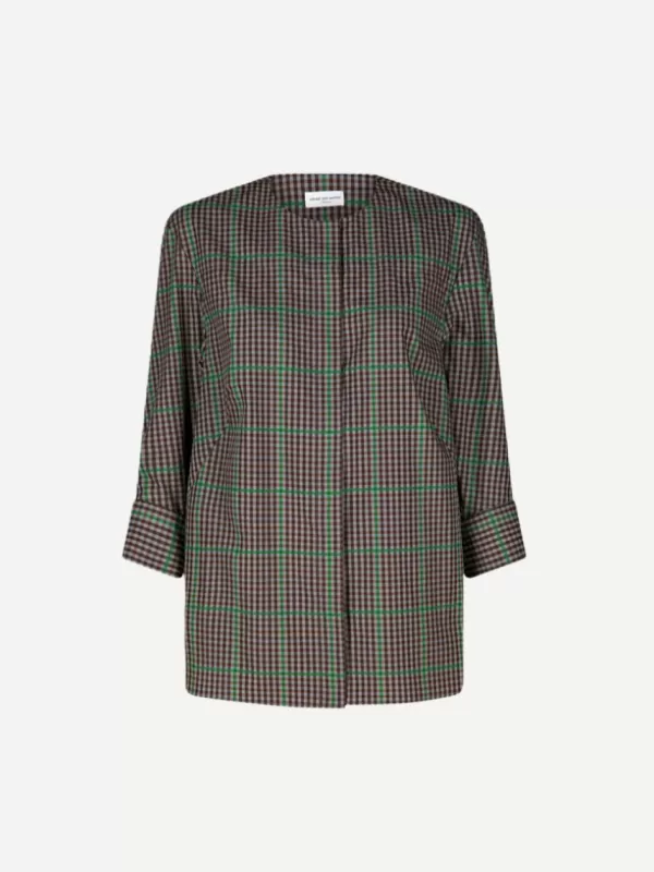 Dries Van Noten Clarissa Shirt in Green