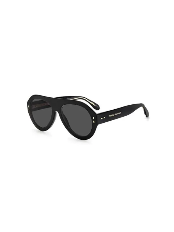 Isabel Marant Darly Sunglasses in Black/Gold