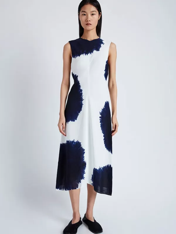 PROENZA SCHOULER Ella Dress in White Multi