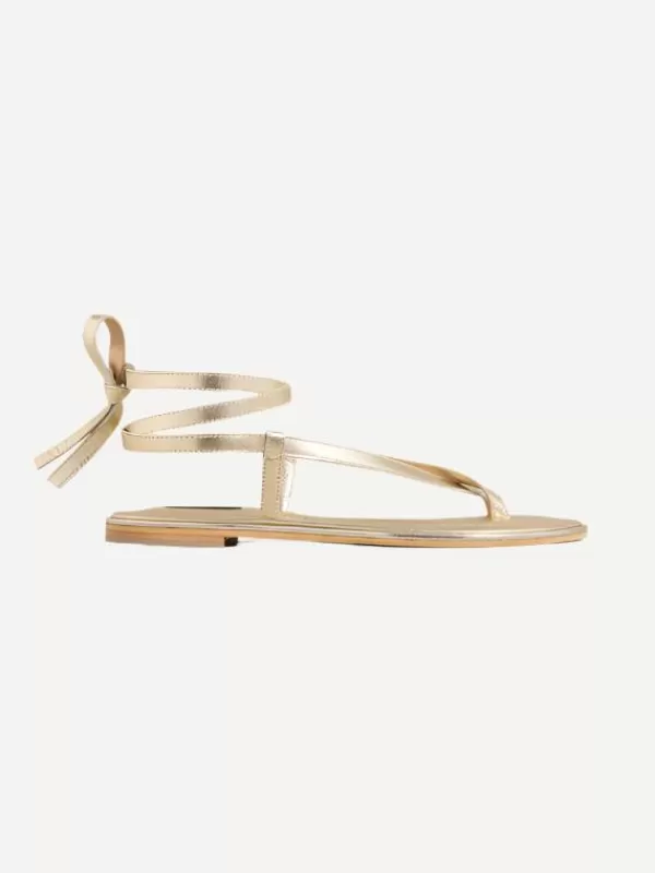 A.Emery Elliot Sandal in Gold