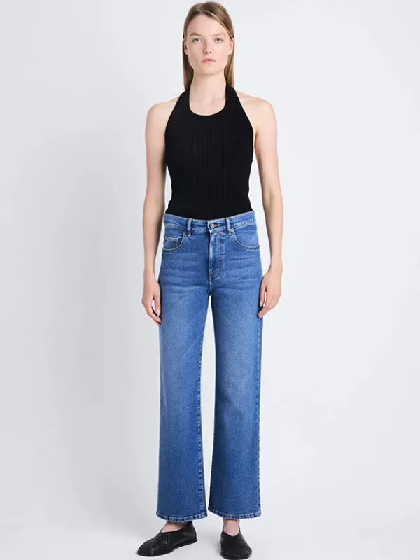 Proenza Schouler Jasper Jean in Medium Blue