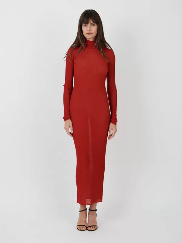 Isabel Marant Josita Dress in Red