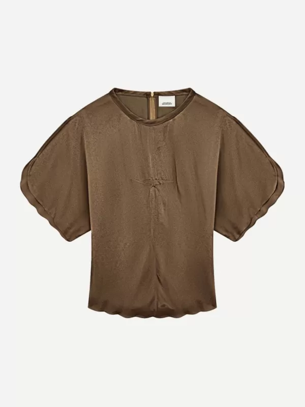 Isabel Marant Karlita Top in Bronze