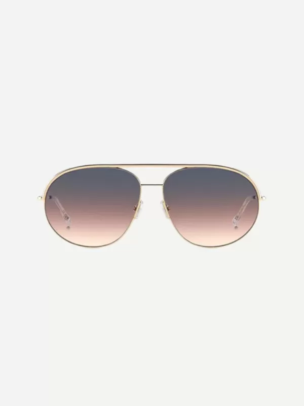 Isabel Marant Metallic Aviators in Rose Gold