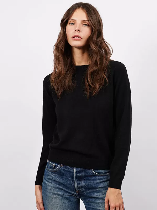 Alexandra Golovanoff Mila Light Knit in Black