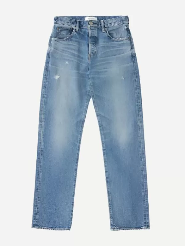 Moussy Vintage MV Bradenton Straight in Blue