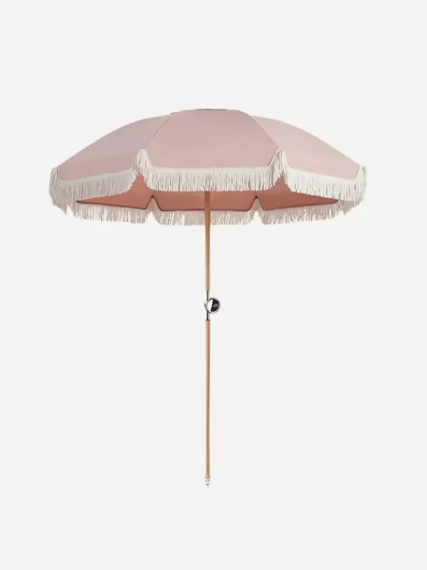 Basil Bangs Premium Beach Umbrella in Nudie