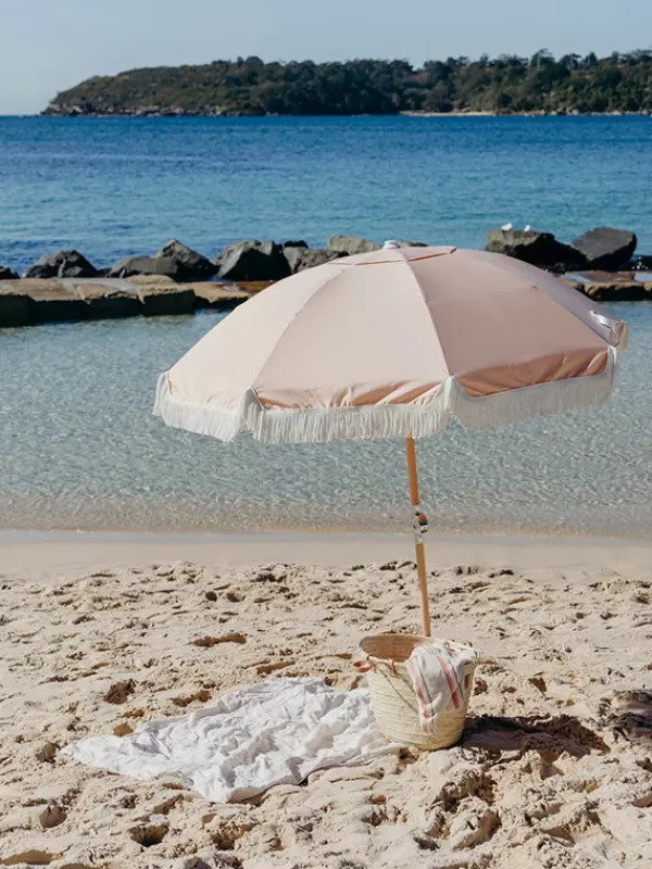 Basil Bangs Premium Beach Umbrella in Nudie