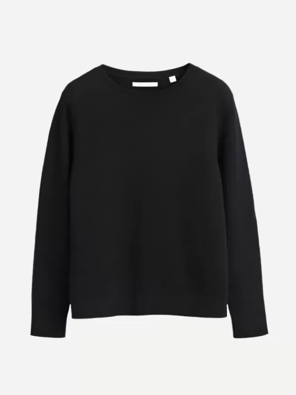 Chinti and Parker The Boxy Jumper in Black