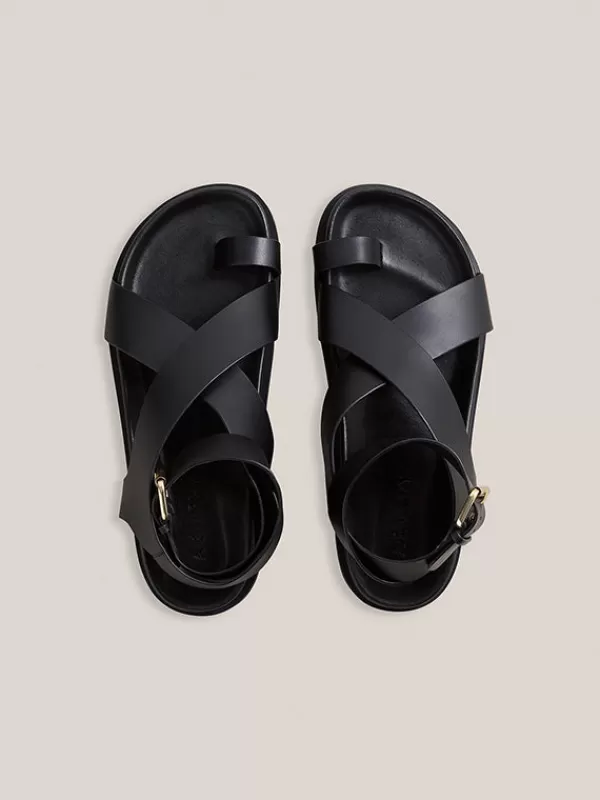 A.Emery The Jalen Sandal in Black