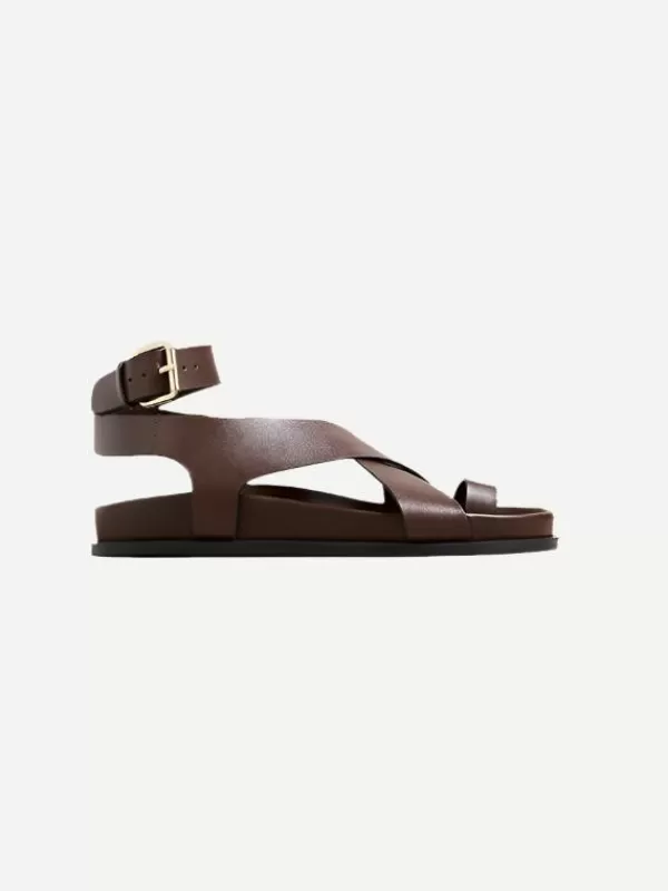 A.Emery The Jalen Sandal in Walnut