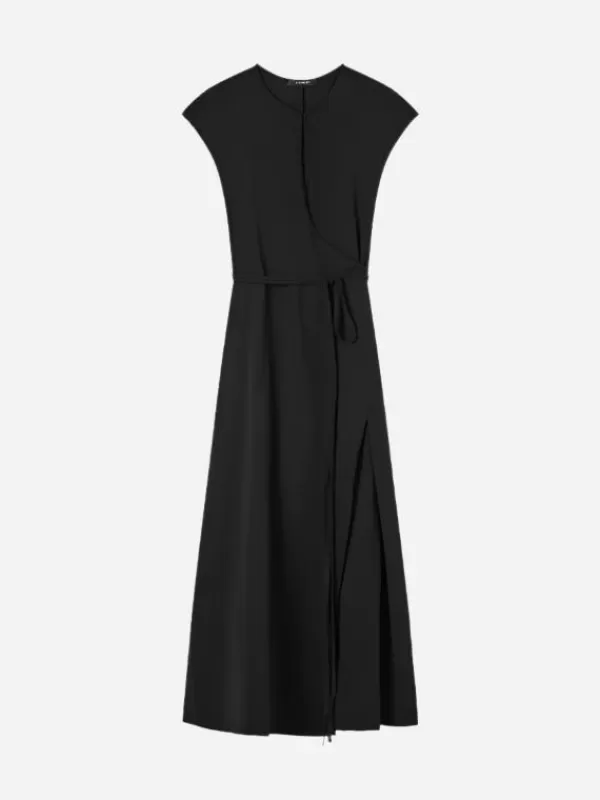 A.Emery The Leigh Jersey Dress in Black