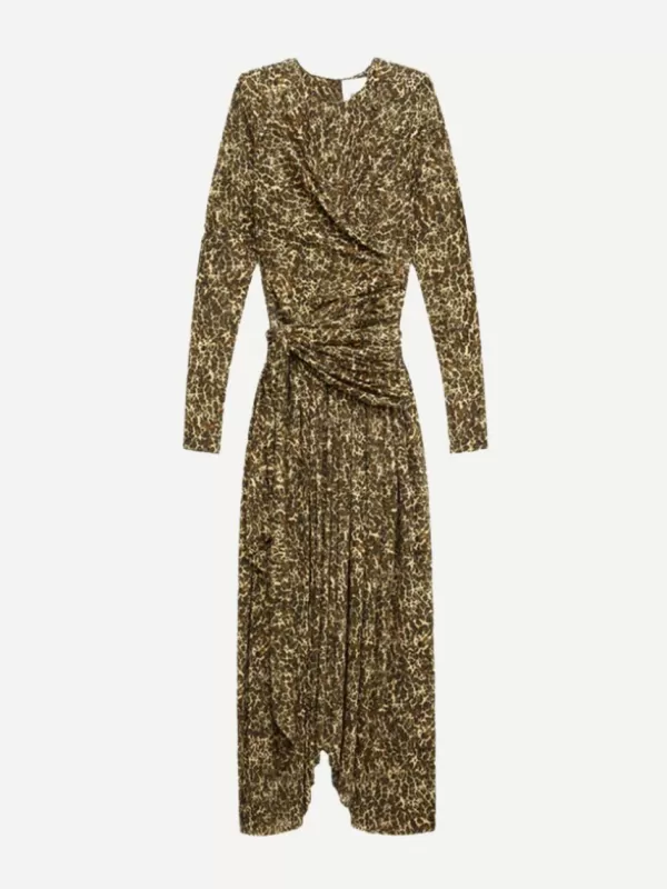 Isabel Marant Zeidi Dress in Brown